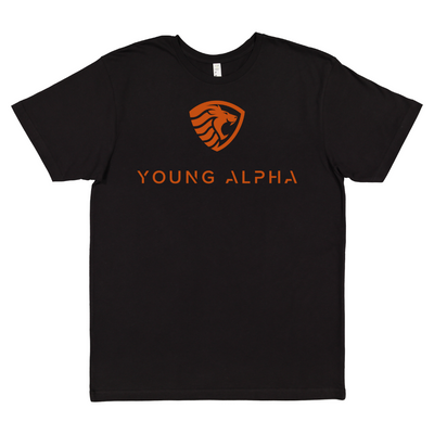 Young Alpha Youth Tee, Burnt Orange