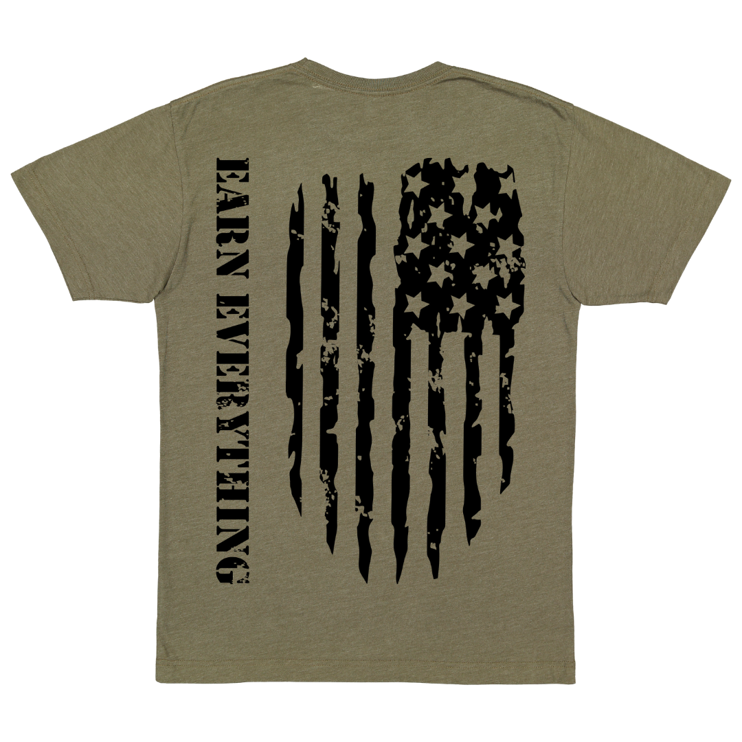 Young Alpha Teen/Adult Tee, Military Green