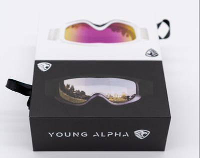 Black Young Alpha Tactical Goggles