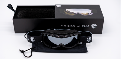 Black Young Alpha Tactical Goggles