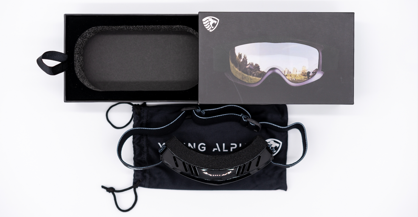 Black Young Alpha Tactical Goggles