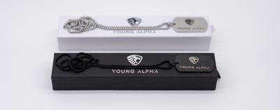 (Parents Black Only) Young Alpha Dog Tag