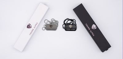 (Parents Black Only) Young Alpha Dog Tag