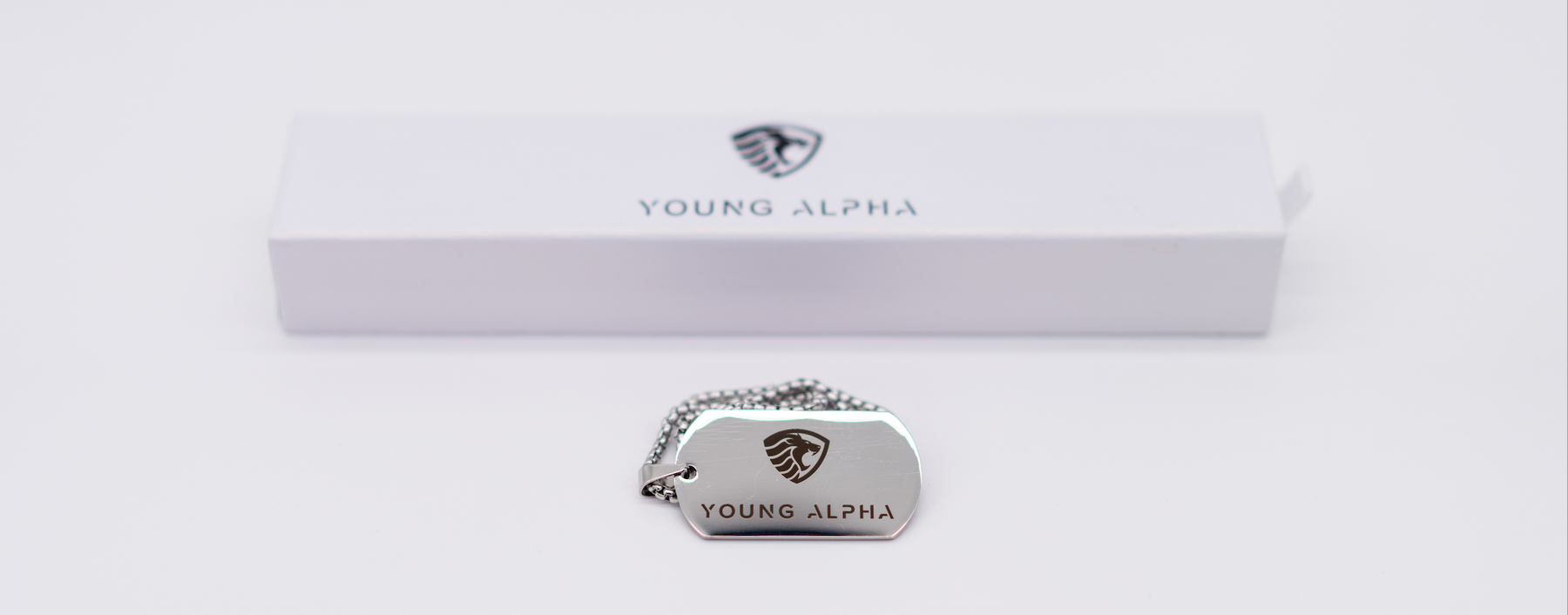(Children's Silver Only) Young Alpha Dog Tag