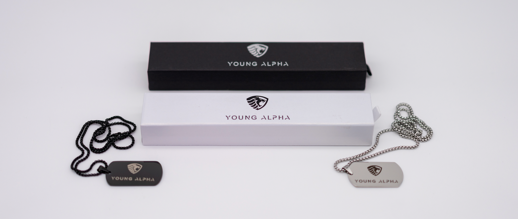 (Children's Silver Only) Young Alpha Dog Tag