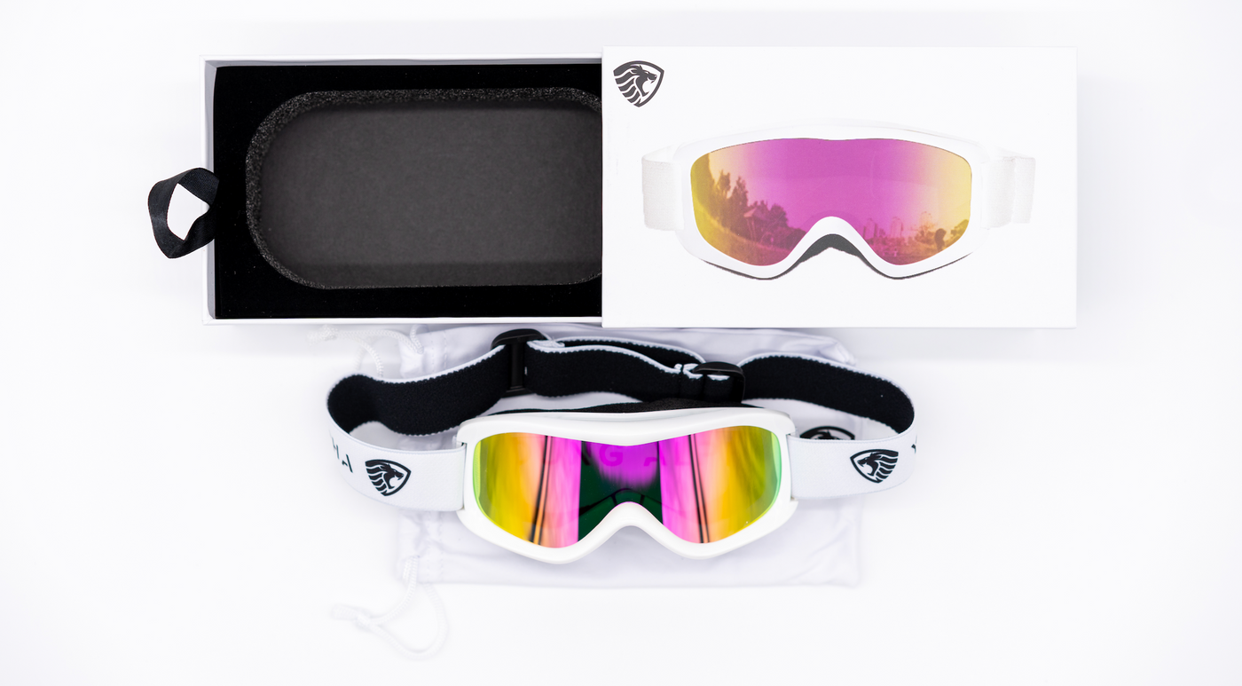 White Young Alpha Tactical Goggles