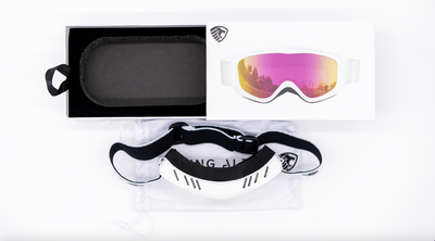 White Young Alpha Tactical Goggles